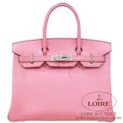 GX HERMES@o[L 30cm [Birkin 30cm]@Gv\@sN [PINK(5P)]@Vo[