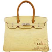 GX HERMES@o[L 30cm [Birkin Touch 30cm]@^b`@AQ[^[}bg~og[@@j~ojA [VANILLE/BARENIA]@Vo[