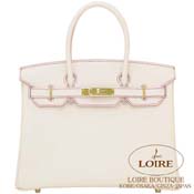 GX HERMES@o[L 30cm [Birkin 30cm]@p[\iI[_[@gS@N~[Yp[v(AllXeb`) [CRAIE(10)/ROSE POURPRE(L3)]@VpS[h