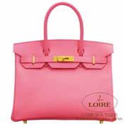 GX HERMES@o[L 30cm [Birkin 30cm]@p[\iI[_[@Gv\@[YAU [ROSE AZALLE(8W)]@}bgS[h