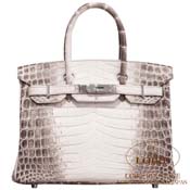 GX HERMES@o[L 30cm [Birkin 30cm]@jeBJX}bg@q}@V [HIMALAYA(01)]@Vo[