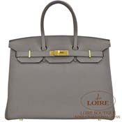 GX HERMES@o[L 35cm [Birkin 35cm]@gS@G^ [ETAIN(8F)]@S[h