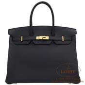 GX HERMES@o[L 35cm [Birkin 35cm]@gS@N [NOIR(89)]@S[h