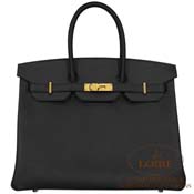 GX HERMES@o[L 35cm [Birkin 35cm]@Gv\@N [NOIR(89)]@S[h
