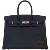 GX HERMES@o[L 35cm [Birkin 35cm]@gS@N [NOIR(89)]@[YS[h