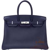 GX HERMES@o[LF\ 35cm [BirkinVerso 35cm]@gS@u[jC~[Yp[v [BLEU NUIT(2Z)/ROSE POURPRE(L3)]@Vo[