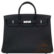 GX HERMES@o[L 40cm [Birkin 40cm]@gS@N [NOIR(89)]@Vo[