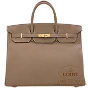 GX HERMES@o[L 40cm [Birkin 40cm]@gS@GgD[v [ETOUPE(18)]@S[h