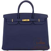 GX HERMES@o[L 40cm [Birkin 40cm]@gS@u[jC [BLEU NUIT(2Z)]@S[h