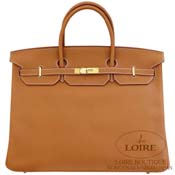 GX HERMES@o[L 40cm [Birkin 40cm]@gS@S[h [GOLD(37)]@S[h