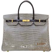 GX HERMES@o[L 40cm [Birkin 40cm]@p[\iI[_[@|TX@OgD[gD[ (gDeB[O[)~N [GRIS TOURTERELLE(81)/NOIR(89)]@S[h