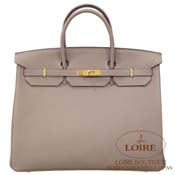 GX HERMES@o[L 40cm [Birkin 40cm]@gS@OAXt@g [GRIS ASPHALTE(M8)]@S[h