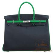 GX HERMES@o[L 40cm [Birkin 40cm]@p[\iI[_[@gS@N~ou[[NOIR(89)/BAMBOU(1K)]@}bgVo[