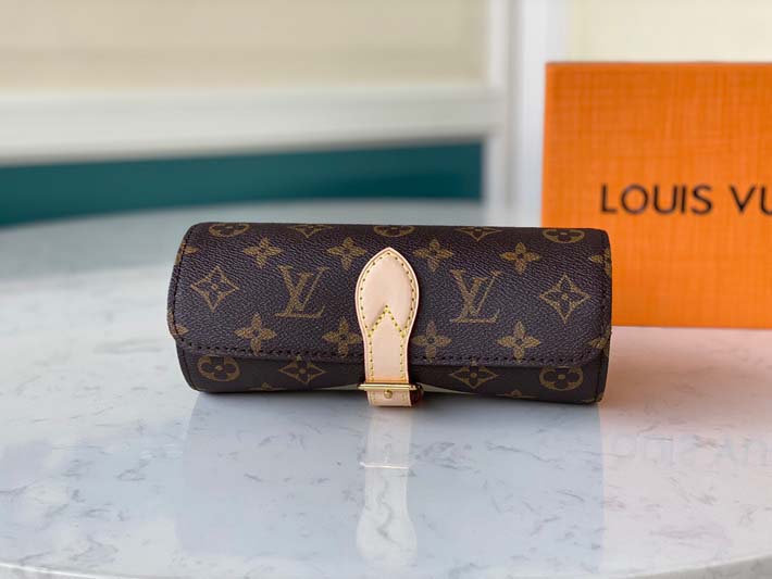 LOUIS VUITTON ルイ・ヴィトン M47530 エテュイ3 モントル モノグラム ...