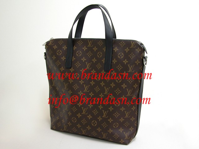 ルイ・ヴィトン LOUISVUITTON モノグラム・マカサー キタン M40388 メッセンジャーバッグ&トートバッグ