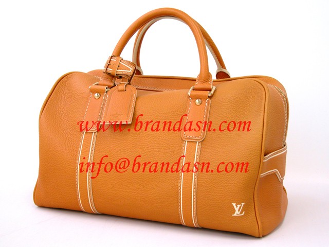 ルイ・ヴィトン LOUISVUITTON トバゴレザー キャリーオール イエロー M95141