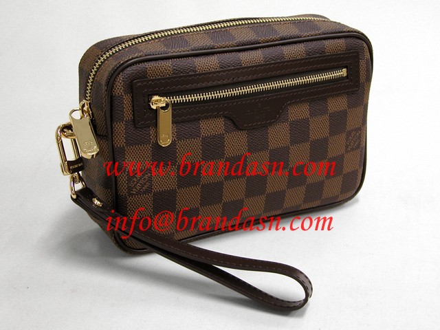 ルイ・ヴィトン LOUISVUITTON ダミエ ポシェット ビエ・マカオ N61739