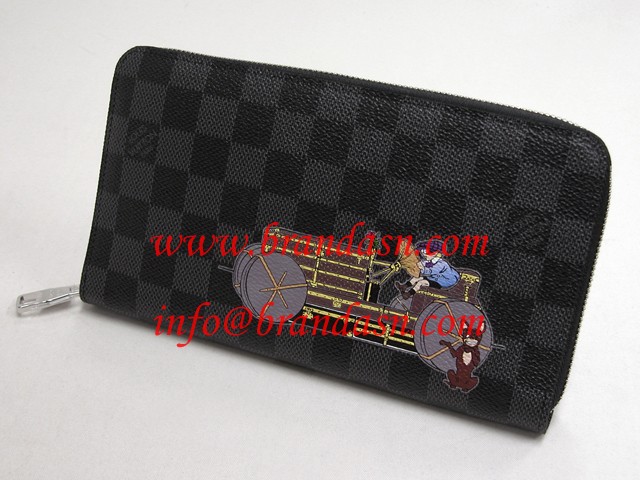ルイ・ヴィトン LOUISVUITTON ダミエ・グラフィット ジッピー・オーガナイザー N63002 トラベルケース