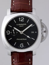 国内最大級パネライスーパーコピー パネライ時計コピー ルミノール1950　3DAYS　GMT PAM00320 44mm ブラック