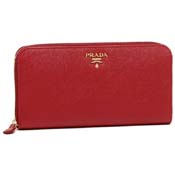 v_ z V 2023 v_ z fB[X PRADA 1ML506 QWA F068Z SAFFIANO METAL ORO PORTAFOGLIO z FUOCO