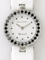 最高級ブルガリスーパーコピー ブルガリ時計コピー B?Zero 1 BZ22WSBDL ブラックダイヤ入りベゼル　Mサイズ ホワイト
