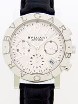 最高級ブルガリスーパーコピー ブルガリ時計コピー ブルガリブルガリ zBB38WSLD CH/N AUTO ブラック皮 ホワイト