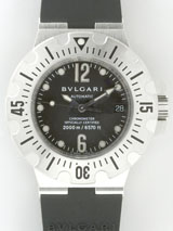 最高級ブルガリスーパーコピー ブルガリ時計コピー ディアゴノ SD42SVD プロフェッショナル　スクーバーダイビング2000 ブラック