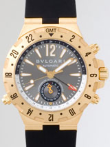 最高級ブルガリスーパーコピー ブルガリ時計コピー ディアゴノ zGMT40C5GVD プロフェッショナル　ＧＭＴ　ラバー グレー