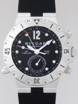 最高級ブルガリスーパーコピー ブルガリ時計コピー スクーバ zSD38SVD GMT ブラック