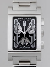 最高級ブルガリスーパーコピー ブルガリ時計コピー レッタンゴロ RTC49BSSD クロノグラフ ブラック