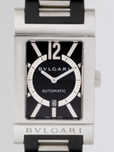 国内最大級ブルガリスーパーコピー ブルガリ時計コピー レッタンゴロ zRT45BRSVD ラバー ブラック