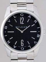 最高級ブルガリスーパーコピー ブルガリ時計コピー ソロテンポ ST42BSS ブラック