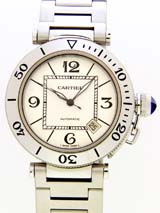 工場直売カルティエスーパーコピー カルティエ時計コピー Cartier パシャ zW31080M7 シータイマー　ステンブレス ホワイト