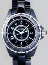 超激安シャネルスーパーコピー シャネル時計コピー CHANEL 腕時計 J１２ H0682 33mm　ブラックセラミックブレス　 ブラック