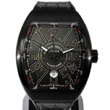 国内最大級フランクミュラースーパーコピー フランクミュラー時計コピー ヴァンガード ブラックPVD V45SCDT 新品未使用 FRANCK MULLER時計