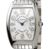 国内最大級フランクミュラースーパーコピー フランクミュラー時計コピー FRANCK MULLER 1752 QZ カサブランカ レディース 腕時計 ホワイト×シルバー ブランド