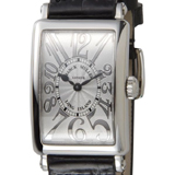 国内最大級フランクミュラースーパーコピー フランクミュラー時計コピー ロングアイランド 902 QZ シルバー×ブラック Relief/レリーフ レディース 腕時計 ブランド
