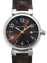 V܃CBgX[p[Rs[ CBgvRs[ LOUISVUITTON ^u[ NI[c GMuE(Tambour Quartz GM Brown) / Ref.Q11115