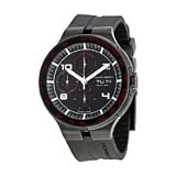 最高級ポルシェデザインスーパーコピー ポルシェデザイン時計コピー メンズPorsche Flat Six Black Dial Chronograph Automatic Mens Watch 6360.43.44.1254