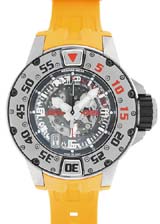 最高級リシャールミルスーパーコピー リシャールミル時計コピー RM028 オートマティック ダイバーズ TI スケルトン文字盤 自動巻き ラバー