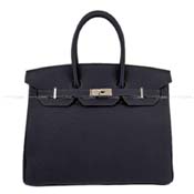 HERMES �G�����X �n���h�o�b�O �o�[�L��35 �X�y�V�����I�[�_�[ �u���[�j���CX�G�^�� �g�S �V���o�[���� �V�i
