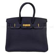 HERMES �G�����X �n���h�o�b�O �o�[�L��35 �u���[�j���C �g�S �S�[���h���� �V�i���g�p